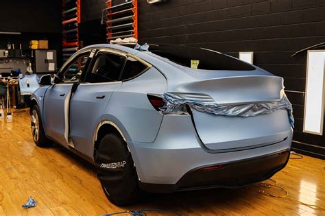 Tesla Model Y Matte Metallic Blue | Twiisted Wrap