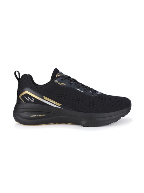 Buy Campus PYTHON Black Men's Sports Shoes Online | Campus Shoes