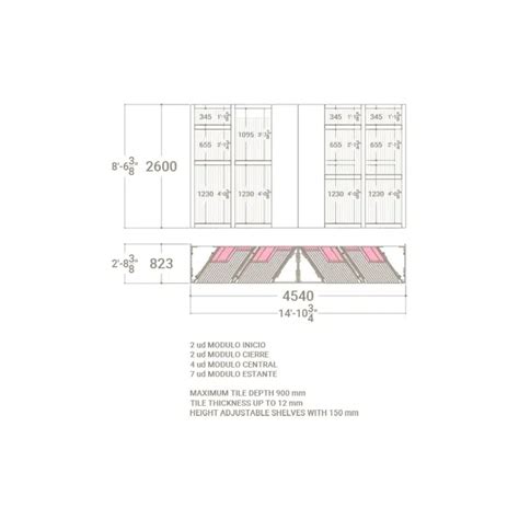 BIM objects - Free download! Composition 142 | Technical selving for ...
