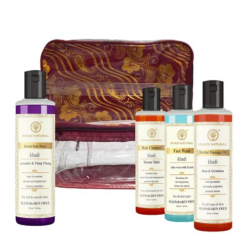 Buy Khadi Natural Herbal Hair Oil, Hair Shampoo, Face Wash, Body Wash ...