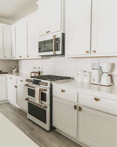 All-White Kitchen with White Appliances | A Taste of Koko