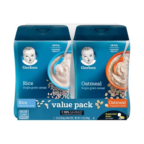 Gerber Rice Cereal Variety Pack Amazon.com: Gerber Rice And Banana
