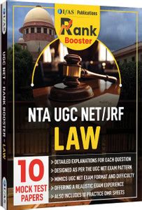 UGC NET Law - Mock Test 2025 | Practice Set Book with 1000+ MCQs and ...