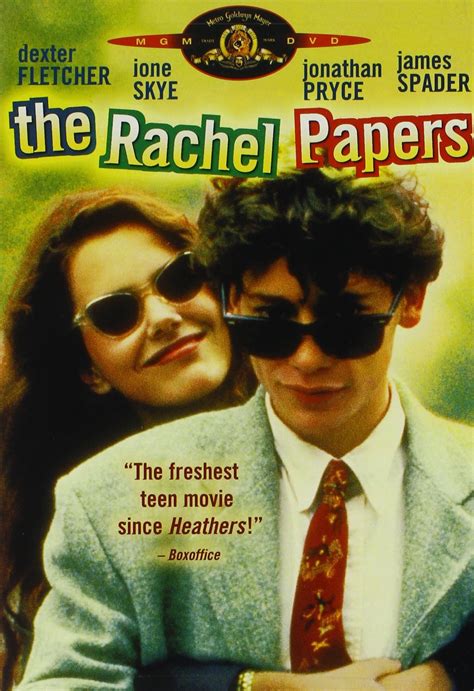 Poster The Rachel Papers (1989) - Poster Secretele lui Rachel - Poster ...