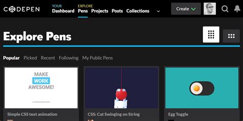 Image result for Using CodePen