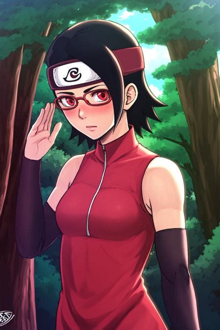 Uchiha Sarada - v2.000000001 | Stable Diffusion LoRA | Civitai