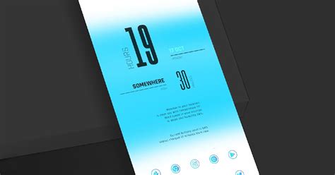 Cool Ice Blue | Nova Launcher Android Homescreen Setup No.393