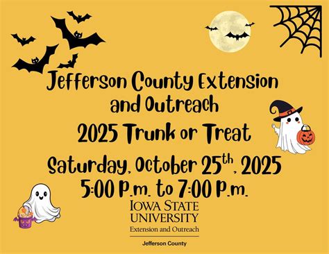 2025 Trunk or Treat, 2606 West Burlington Ave, Fairfield, IA, United ...