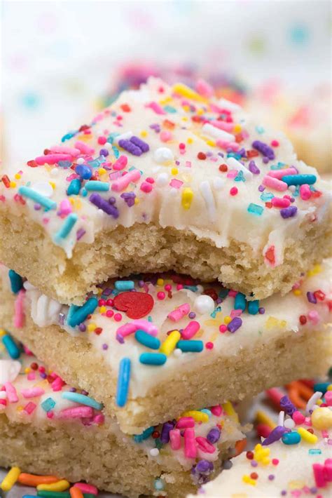 BEST Sugar Cookie Bars - Crazy for Crust