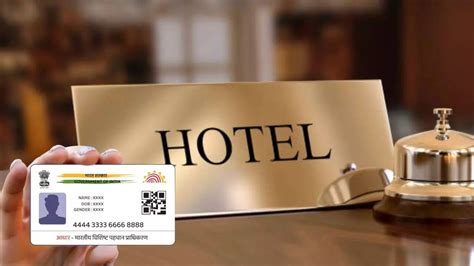 Do Not Use Original Aadhar Card For Checking In Hotel Do This Instead ...