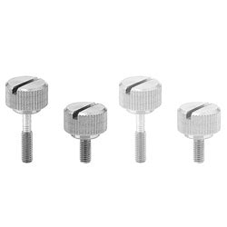 [Clean & Pack] Knurled Knob Screws - SR Tip | MISUMI | MISUMI