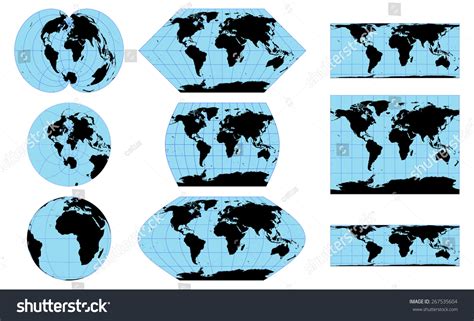 Distorted Inaccurate World Map 的图像结果