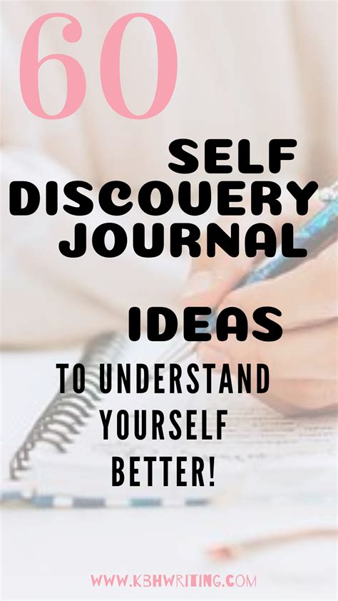 60 self discovery journal prompts for finding your true self – Artofit
