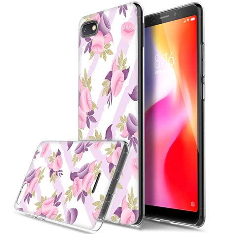 Fashionury ''Pink and Purple Floral''Printed Back Cover Case Compatible ...