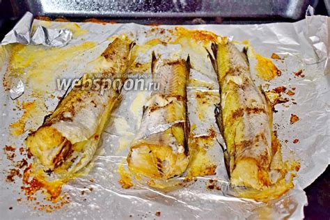 Минтай запечённый в духовке в фольге – пошаговый рецепт с фото на ...
