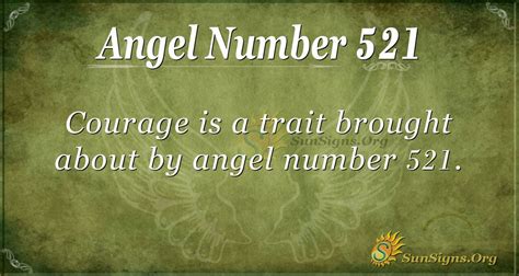 Angel Number 521 Meaning: Change Of Program - SunSigns.Org