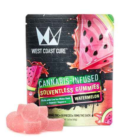 Buy West Coast Cure | Watermelon Flavored Solventless Gummies ...