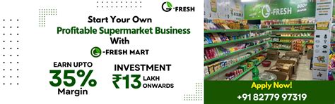G-Fresh Mart (Fastest Growing Super Market Franchise Opportunity)