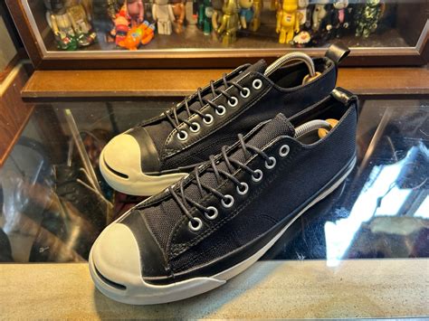 CONVERSE JACK PURCELL GF R "BLACK" (2017) 26cm | USED SNEAKERS KAI