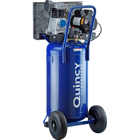 Quincy Single-Stage Portable Electric Air Compressor, 2 HP, 24-Gallon ...