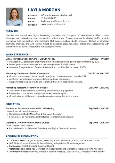 How to Write a Professional CV in English