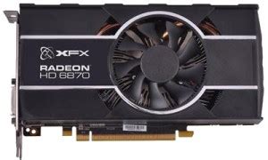 XFX Radeon HD 6870 DDR5 1 GB AMD/ATI Chipset 256 bit 900 MHz Graphics ...
