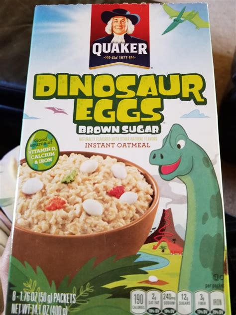 Dinosaur Eggs Oatmeal