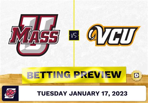 Massachusetts vs. Virginia Commonwealth CBB Prediction and Odds - Jan ...