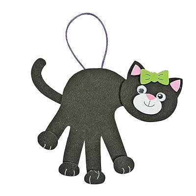Fun Express Black Cat Handprint Craft Kit for Kids - Fun Home India | Ubuy