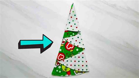 Christmas Tree Napkin Tutorial 的图像结果