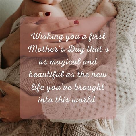 Happy First Mothers Day Messages & Quotes | Sandjest Gifts