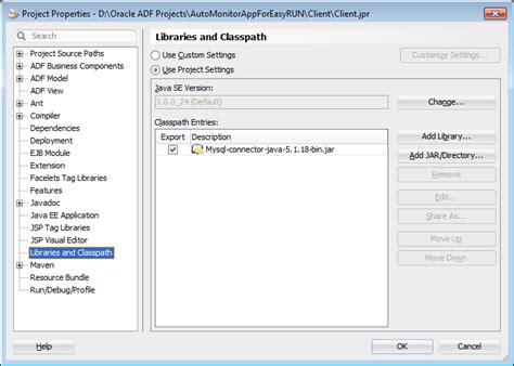 Image result for How to Add Jar in JDeveloper