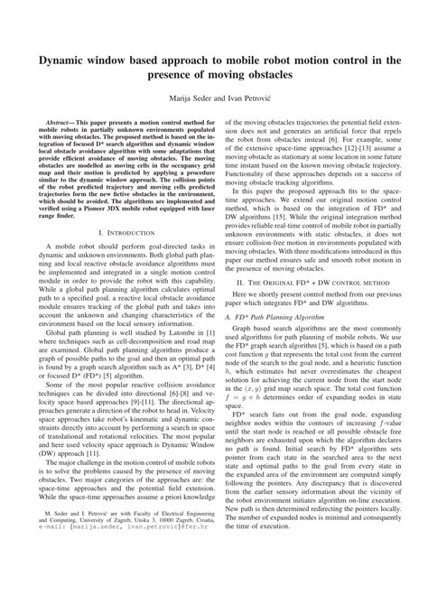 Image result for Dynamic Window Approach Algorithm