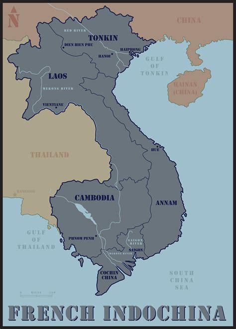 Large Detailed Political Map Of Vietnam With Roads Railroads And Major