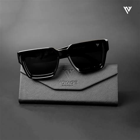 Phantom X | Black Polarized Wayfarer Sunglasses - PMG4114
