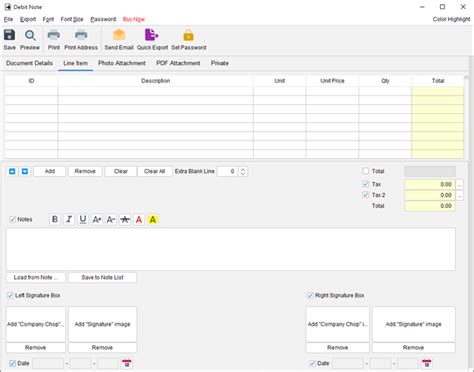 Debit Note Key Components 的图像结果