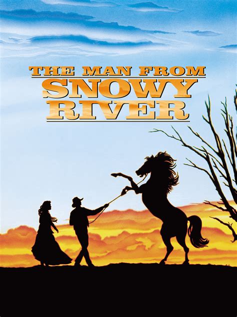The Man From Snowy River Man On Horse With Dogs, 'The Man From Snowy