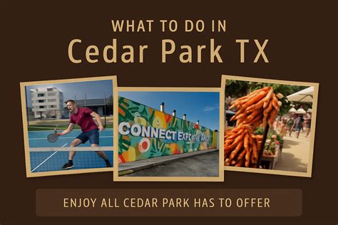 Amazing Things to Do in Cedar Park: Explore Local Favorites While ...