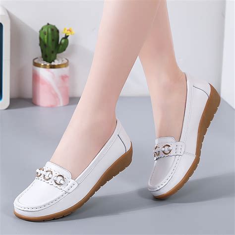 TOWED22 Flats Shoes Women,Women's Floral Ballet Flats for Women Beige ...