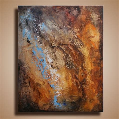 48 Large ORIGINAL ABSTRACT Gray Brown Blue Black White | Etsy | Acrylmalerei abstrakt, Abstrakte ...