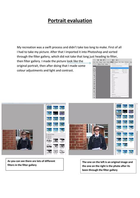 Portrait evaluation | DOCX