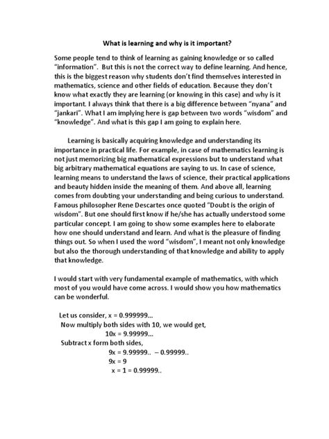 Image result for Explain Why Learning Is Important