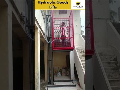 Industrial Goods Lift - Hi Power Factory Goods Lift Manufacturer from ...