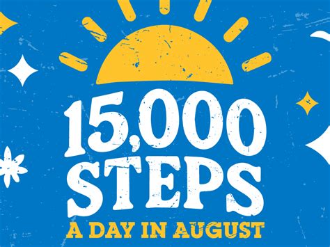15000 Steps A Day