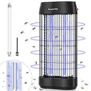 MJUM Electric Mosquito Killer Double Action Insect Killer 16W 1800V ...