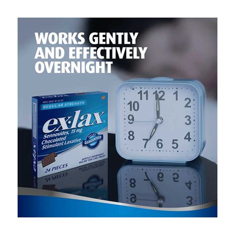 Buy Ex-Lax Regular Strength Chocolated Stimulant Laxative Pieces ...