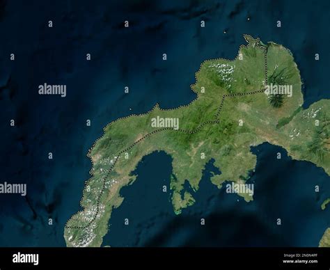Zamboanga del Norte, province of Philippines. High resolution satellite map Stock Photo - Alamy