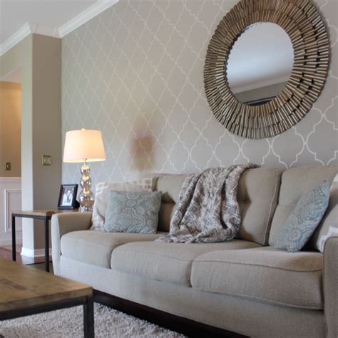 20 Fantastic Wallpaper Accent Wall Living Room - Home Decoration and ...