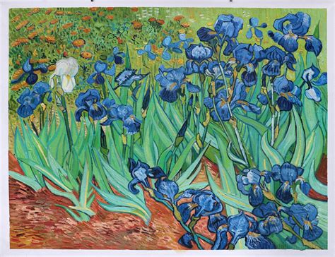 Irises ~ Vincent Van Gogh Minecraft Skin