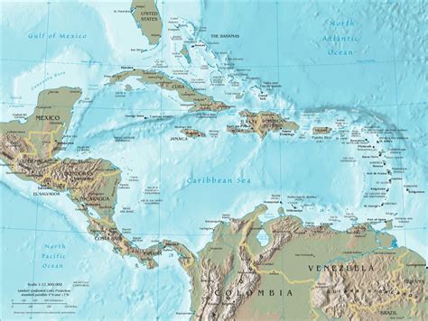 Map Of Lesser Antilles